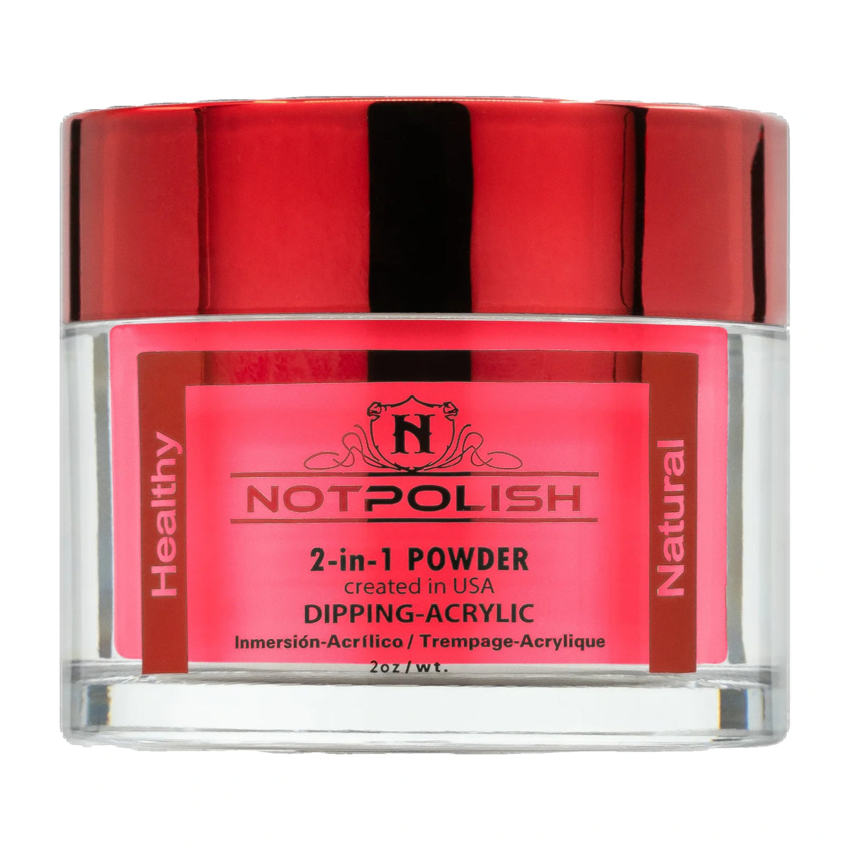 Notpolish 2 in 1 powder - og222 let’s go party - dip polish