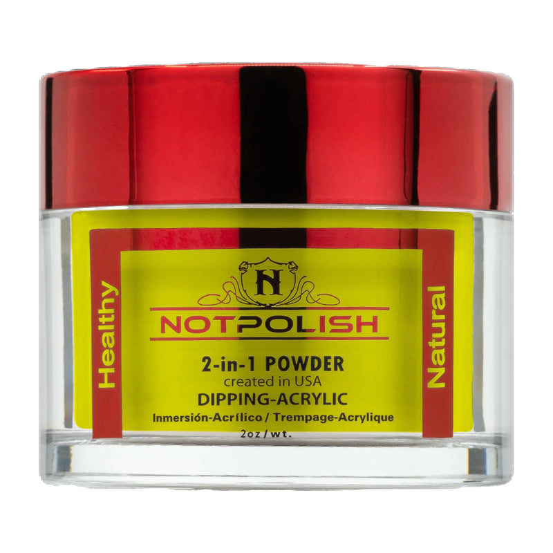 Notpolish 2 in 1 powder - og224 sun and flirty - dip polish