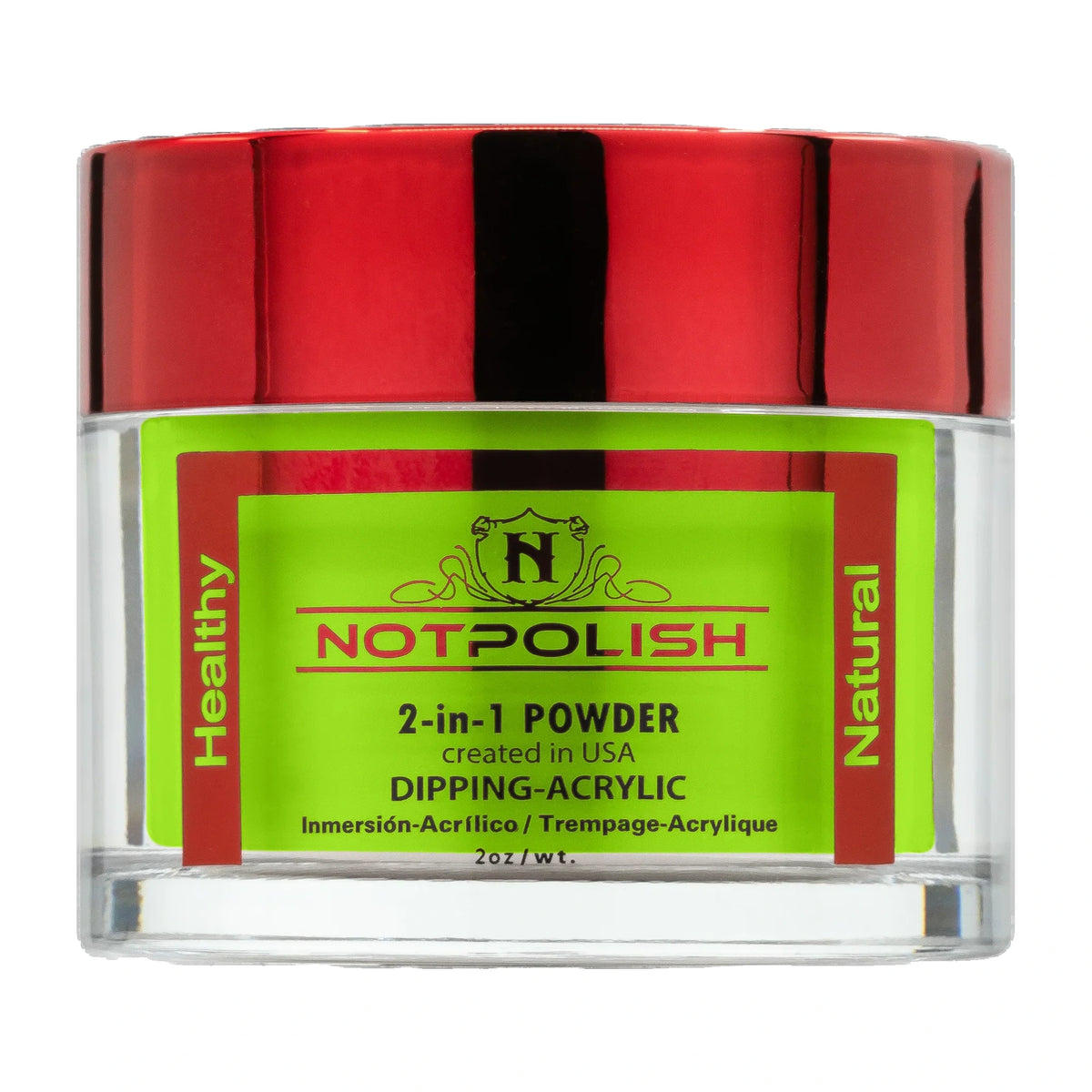 Notpolish 2 in 1 powder - og225 manicured lawn - dip polish