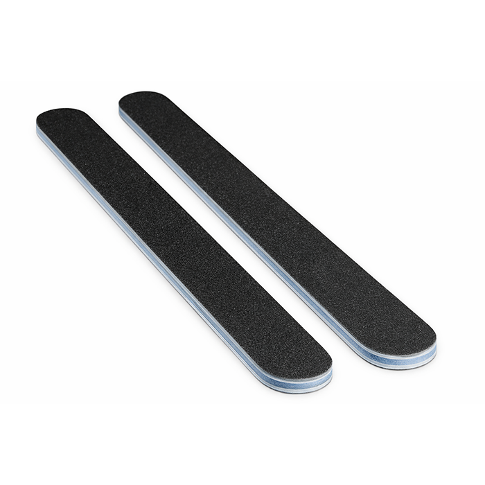 Nail File Black (BLUE CENTER)  USA 80/100 50/pk