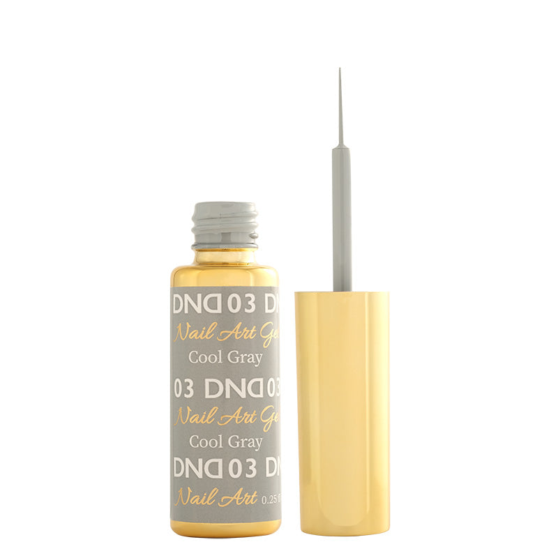 DND Gel Art Liner - Classic Cool Gray 03