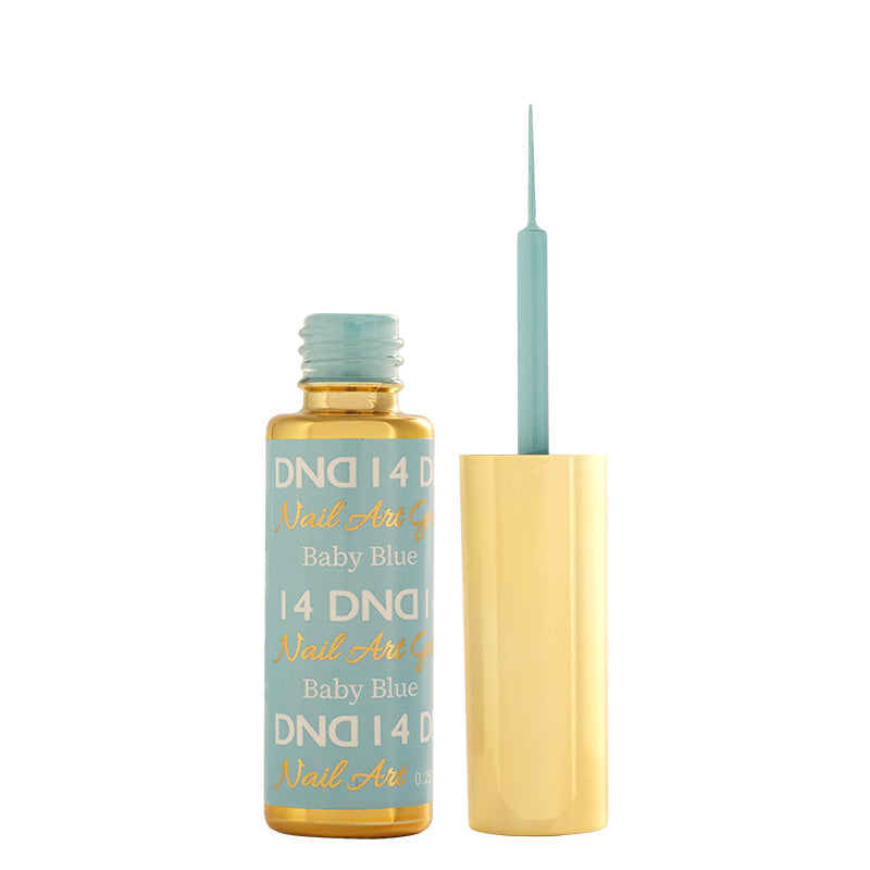 DND Gel Art Liner - Classic Baby Blue 14