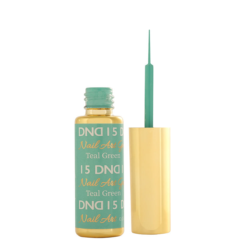 DND Gel Art Liner - Classic Teal Green 15
