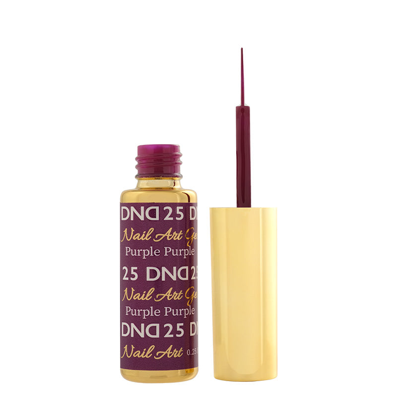 DND Gel Art Liner - Classic Purple 25