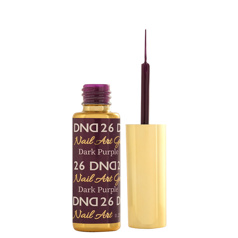 DND Gel Art Liner - Classic Dark Purple 26