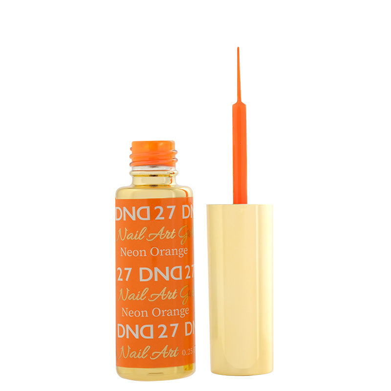 DND Gel Art Liner - Classic Neon Orange 27