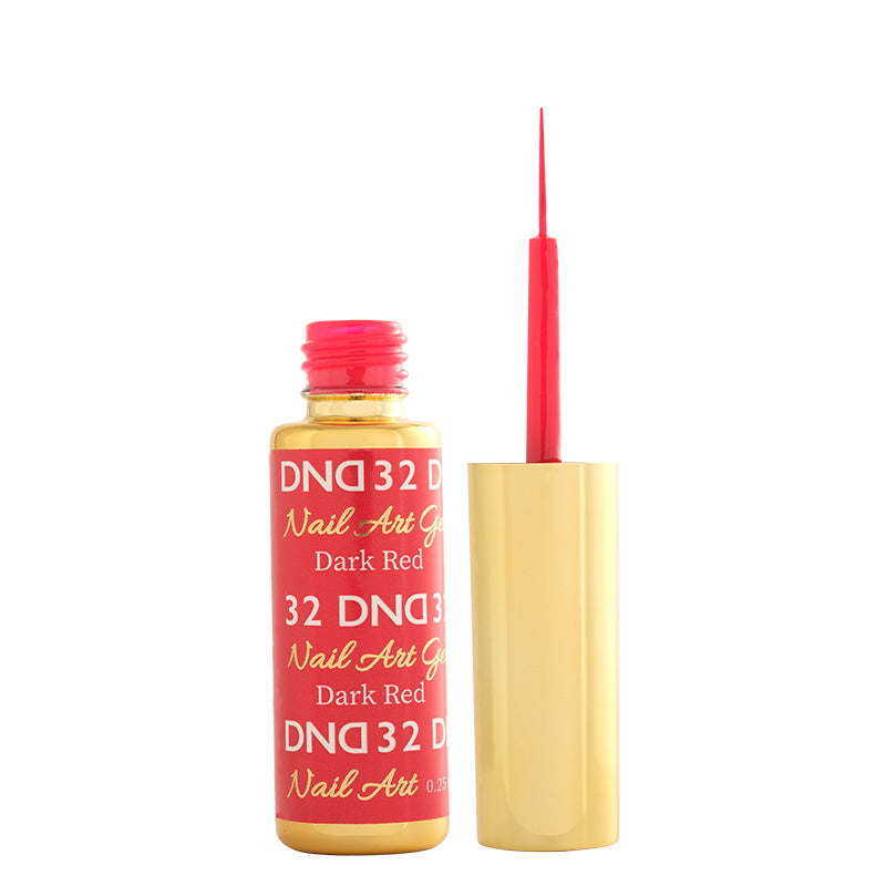 DND Gel Art Liner - Classic Dark Red 32