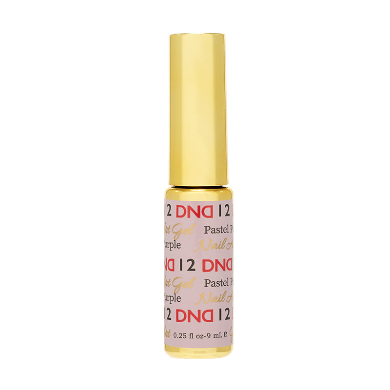 DND Gel Art Liner - Classic Pastel Purple 12