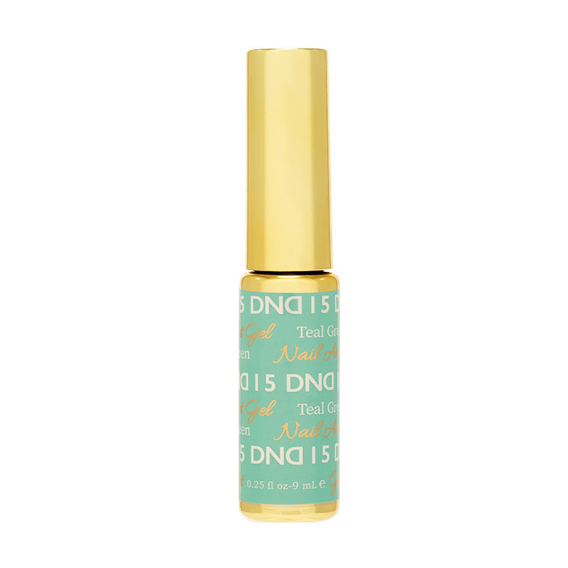 DND Gel Art Liner - Classic Teal Green 15
