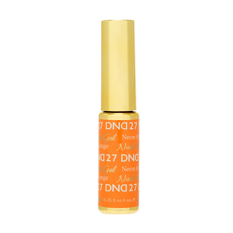 DND Gel Art Liner - Classic Neon Orange 27