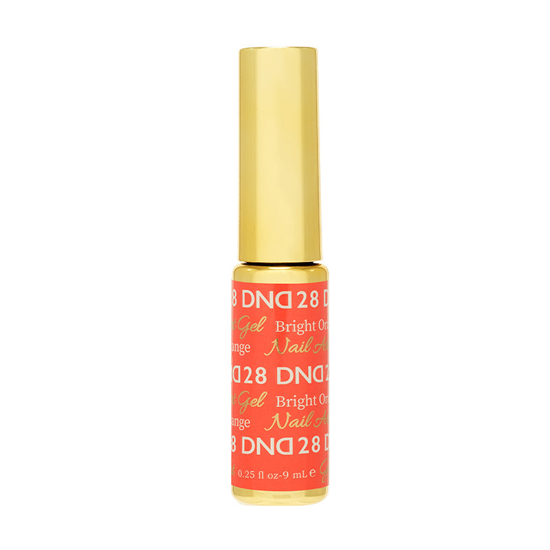 DND Gel Art Liner - Classic Bright Orange 28