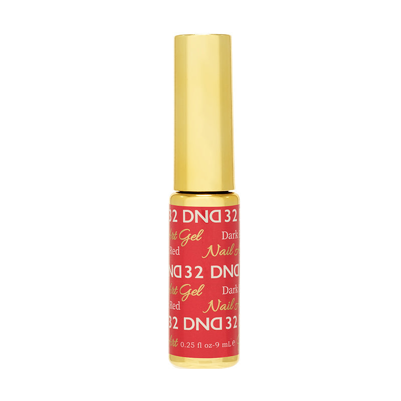 DND Gel Art Liner - Classic Dark Red 32