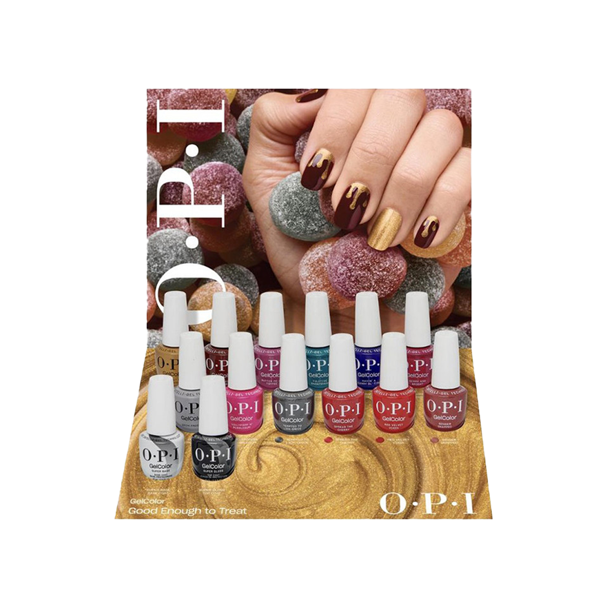 OPI Gel Color - Good Enough To Treat Holiday 2025 Collection - Add On Kit 1