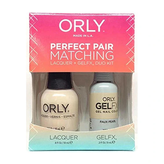 Orly fx perfect pair duo faux pearl 31208 - duo polish
