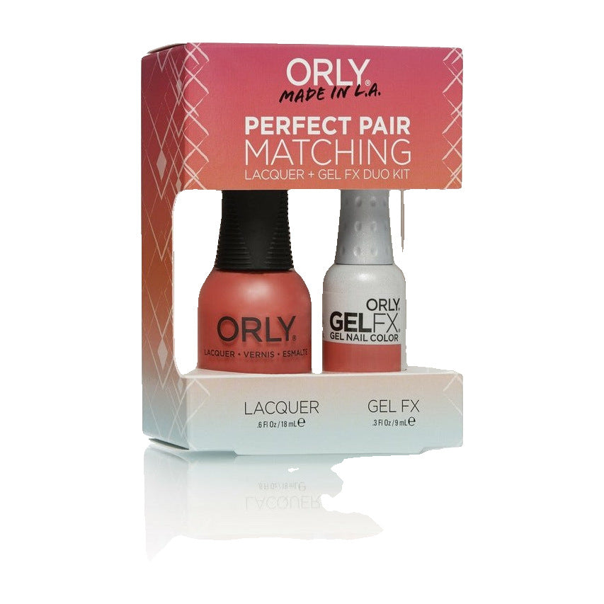 Orly fx perfect pair duo terracotta 31148 - duo polish
