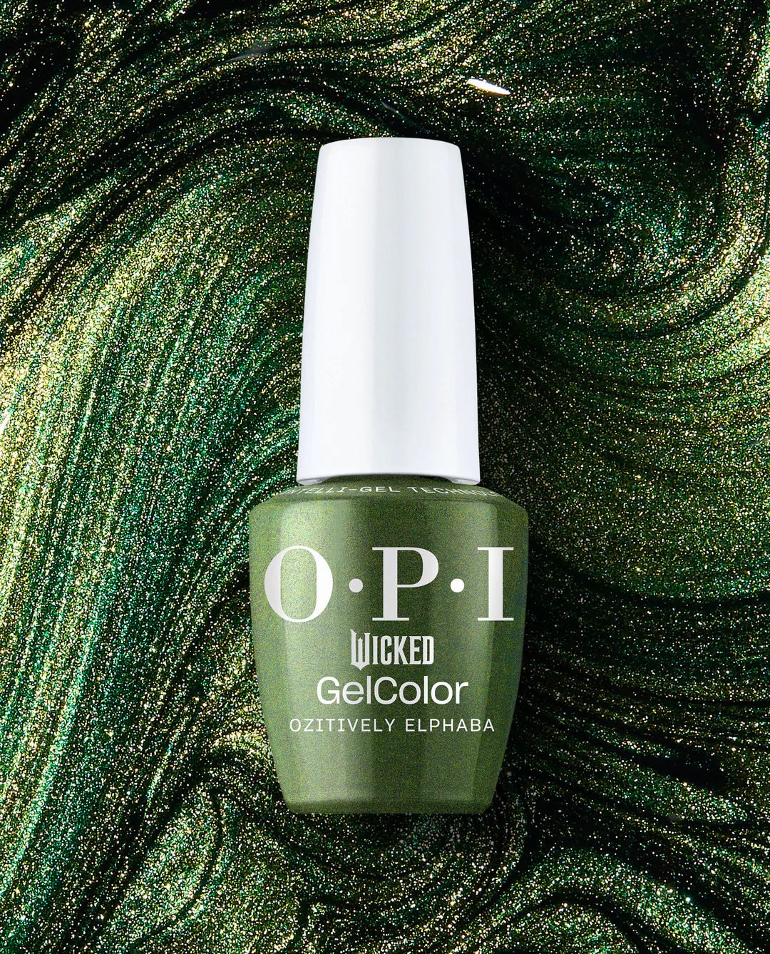 OPI Gel Color - Holiday 2024 Wicked Collection - Ozitively Elphaba GC HRR09