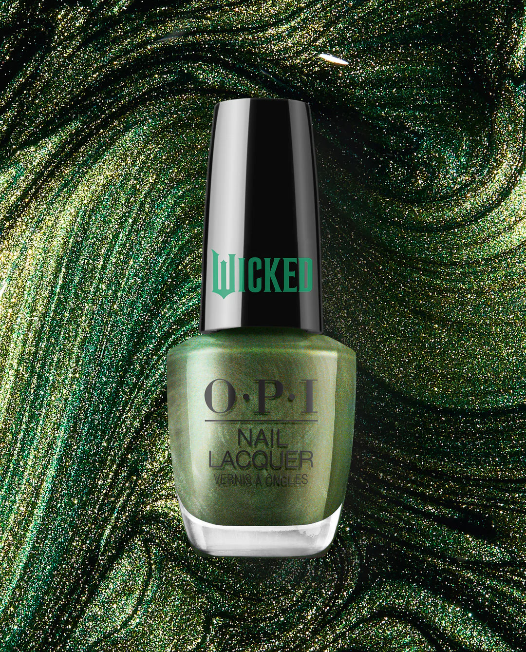 OPI Nail Lacquer - Holiday 2024 Wicked Collection - Ozitively Elphaba NL HRR09