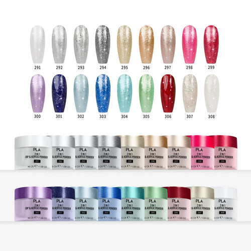 PLA Glitter Nail Collection