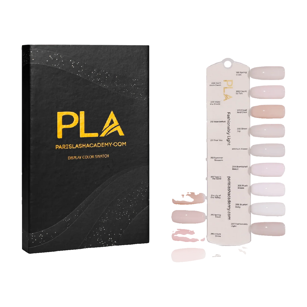 Pla fashionably light nail collection