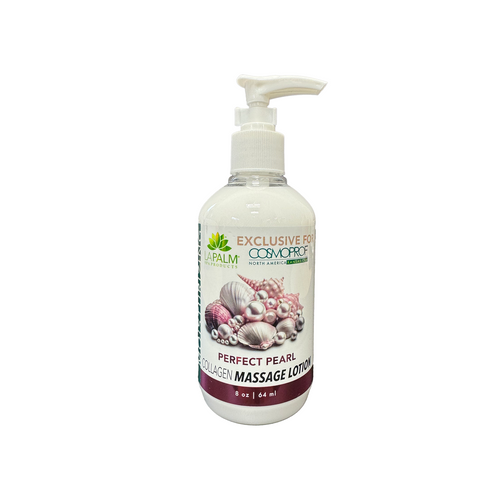 LA PALM Collagen Massage Lotion Pearl 8 oz Single