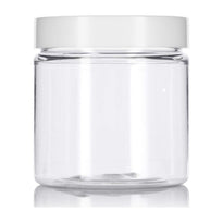 Plastic jar with lid 4 oz