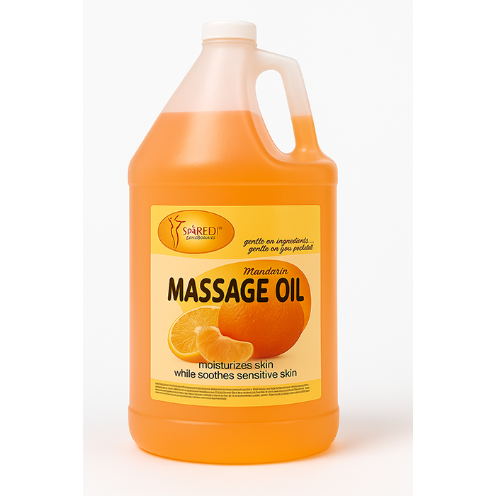 SPA REDI Massage Oil Mandarin Gallon