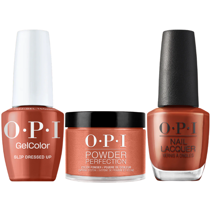 OPI Trio - Slip Dressed Up F025