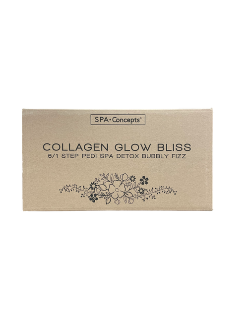 SPA CONCEPT Collagen Bubbly Fizz 6 In 1 - Rose 48/Box