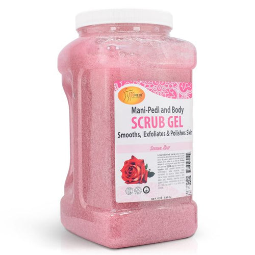 SPA REDI Scrub Gel Sensual Rose Gallon 4/Box