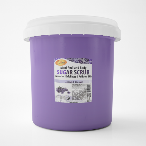 SPA REDI Sugar Scrub Lavender & Wildflower Bucket
