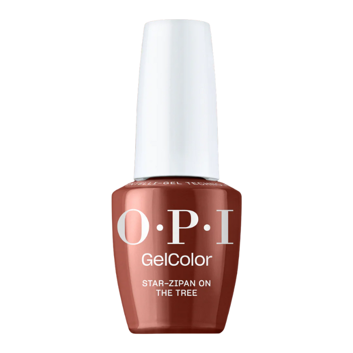 OPI Gel Color - Good Enough To Treat Holiday 2025 - Star-zipan on the Tree GC HRS08