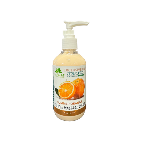 LA PALM Collagen Massage Lotion Orange 8 oz Single