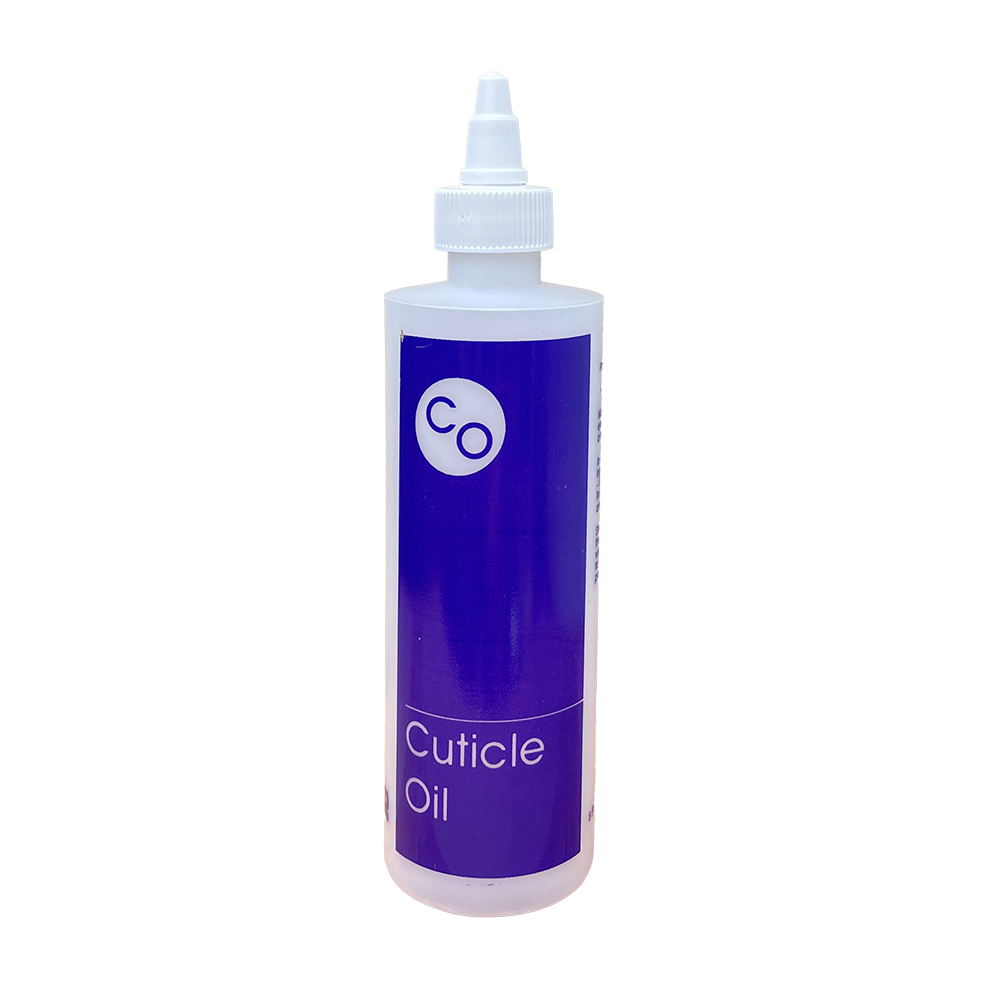 Tolco empty plastic bottle 8oz w/ cap - cuticle oil - empty