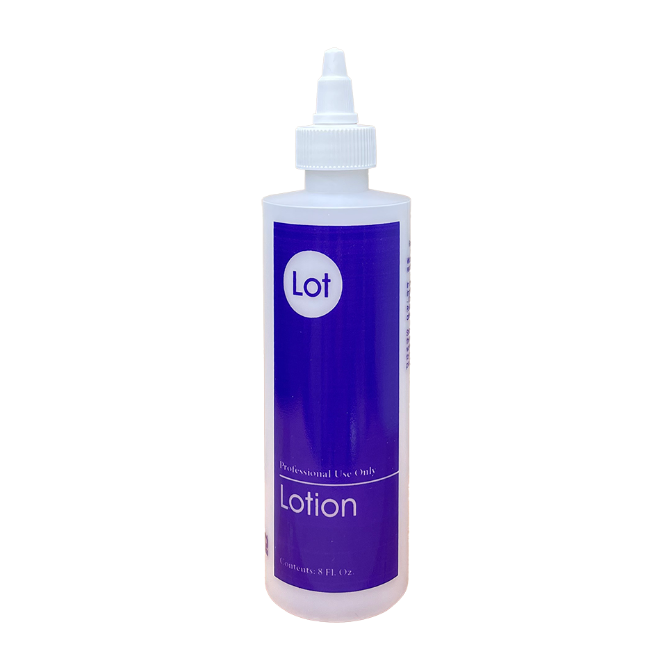 Tolco empty plastic bottle 8oz w/ cap - lotion - empty