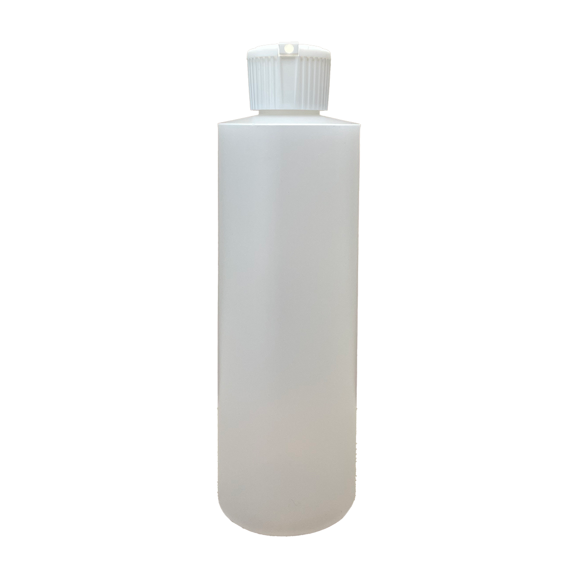 Tolco empty plastic bottle w/fliptop cap 8oz - plain