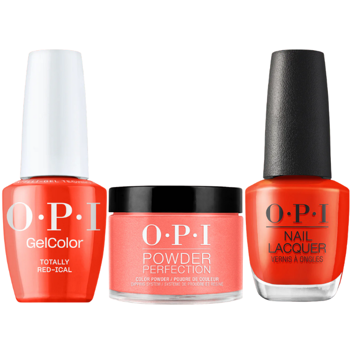OPI Trio - Totally Red-ical F034