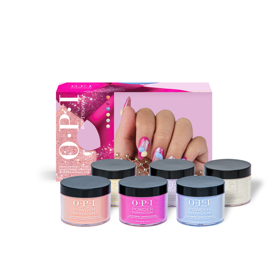 OPI Powder Perfection - Your Way Spring 2024 Collection - 6 PC Trial Pack