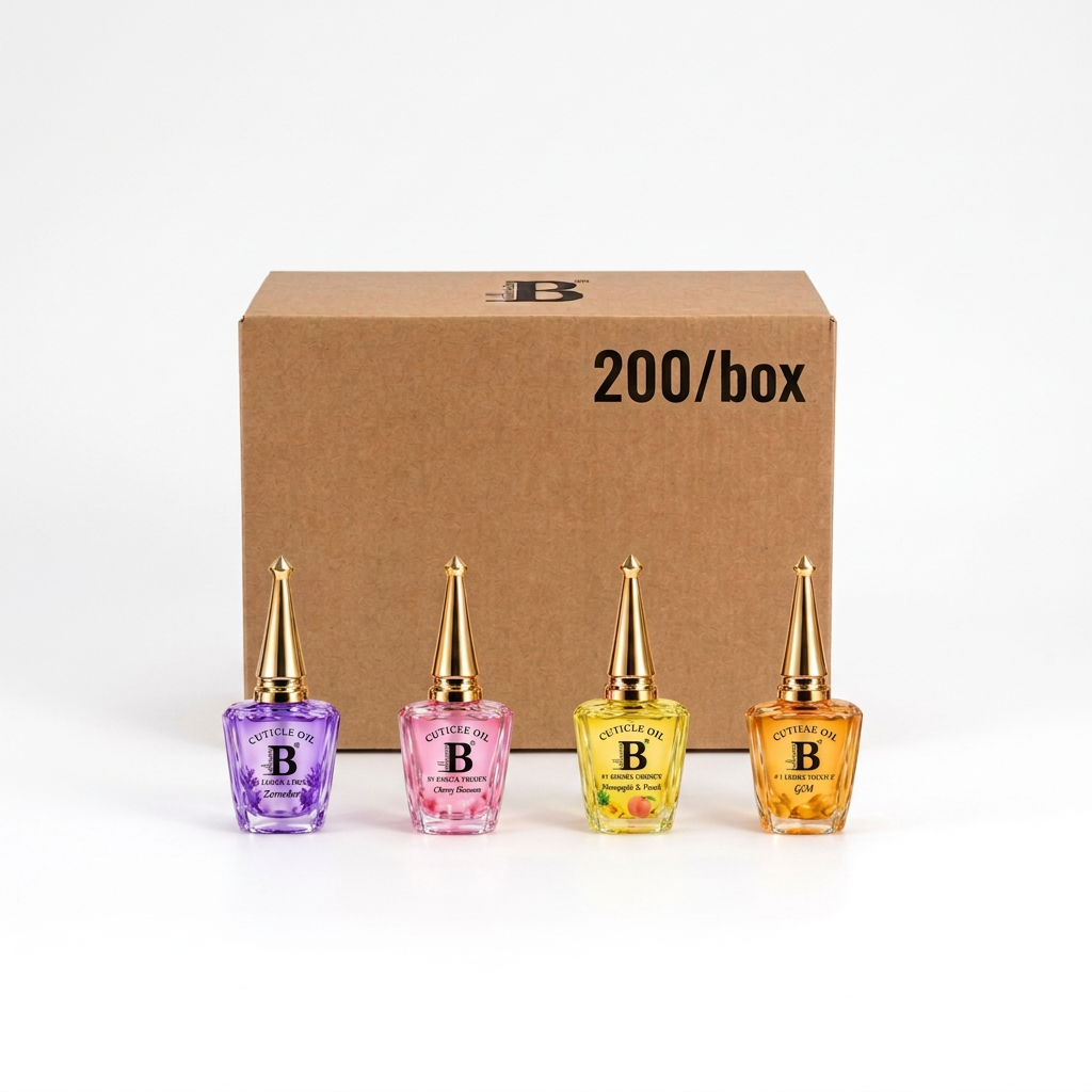BILLIONAIRE Cuticle Oil 200/Box - Free 200 Mixed Scents Lotion