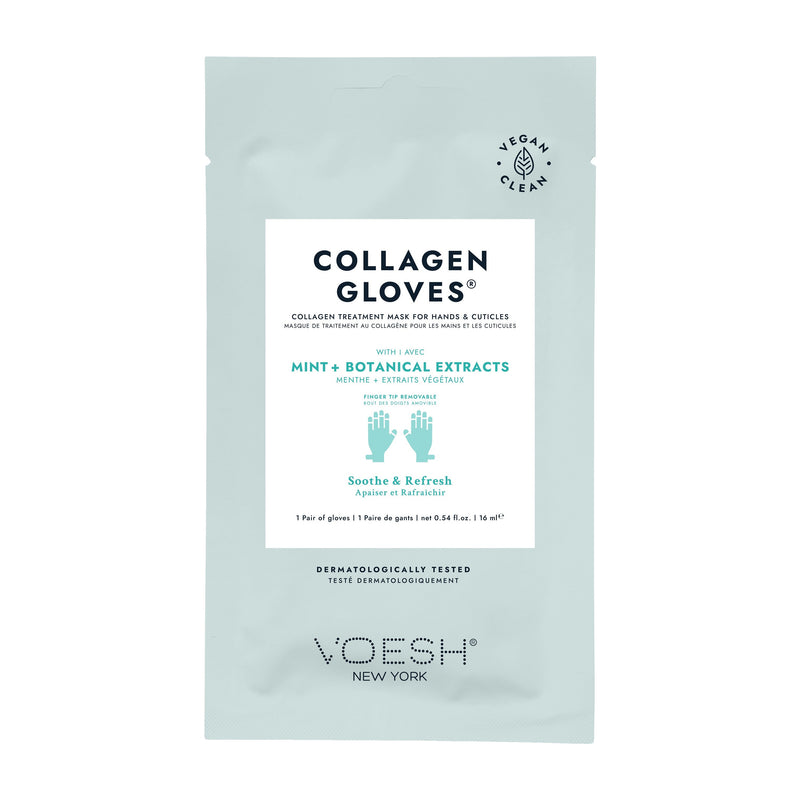 Voesh collagen mask gloves - single - spa treatment