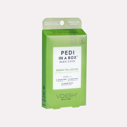 VOESH Pedi In A Box 3 Step - Green Tea Single