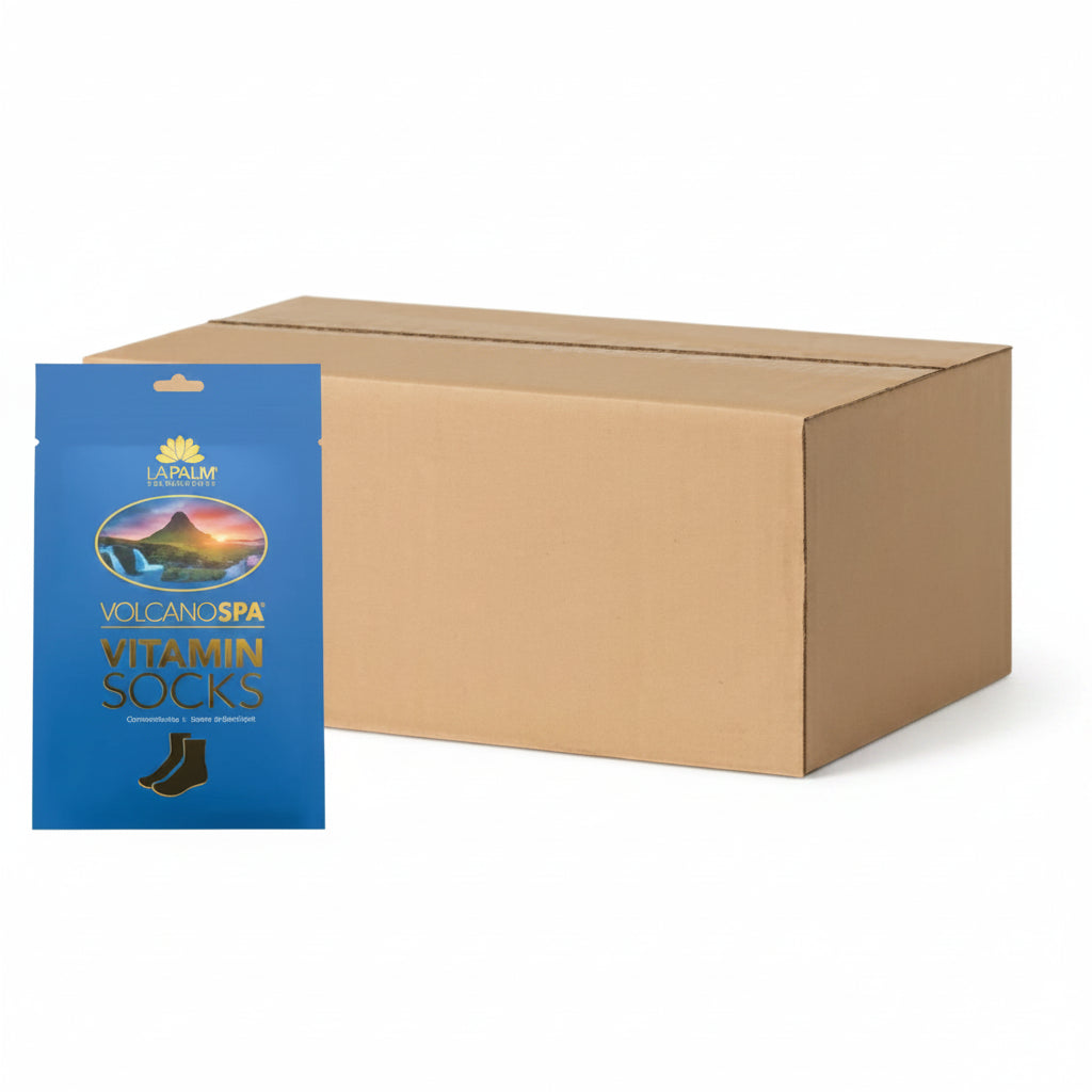 LA PALM Volcano Vitamin Socks 100/Box
