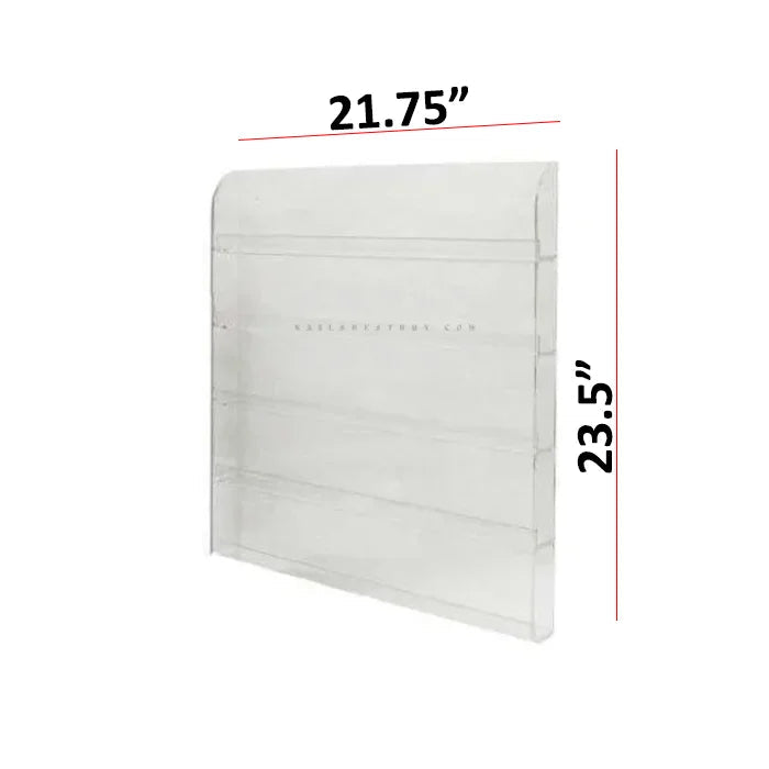 Acrylic Wall Rack 90 Bottles 21.75’’ W X 23.5’’ H -