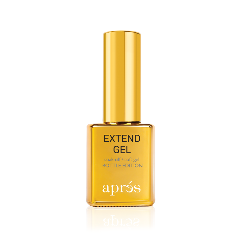 Apres extend gel gold bottle - 15ml - tips