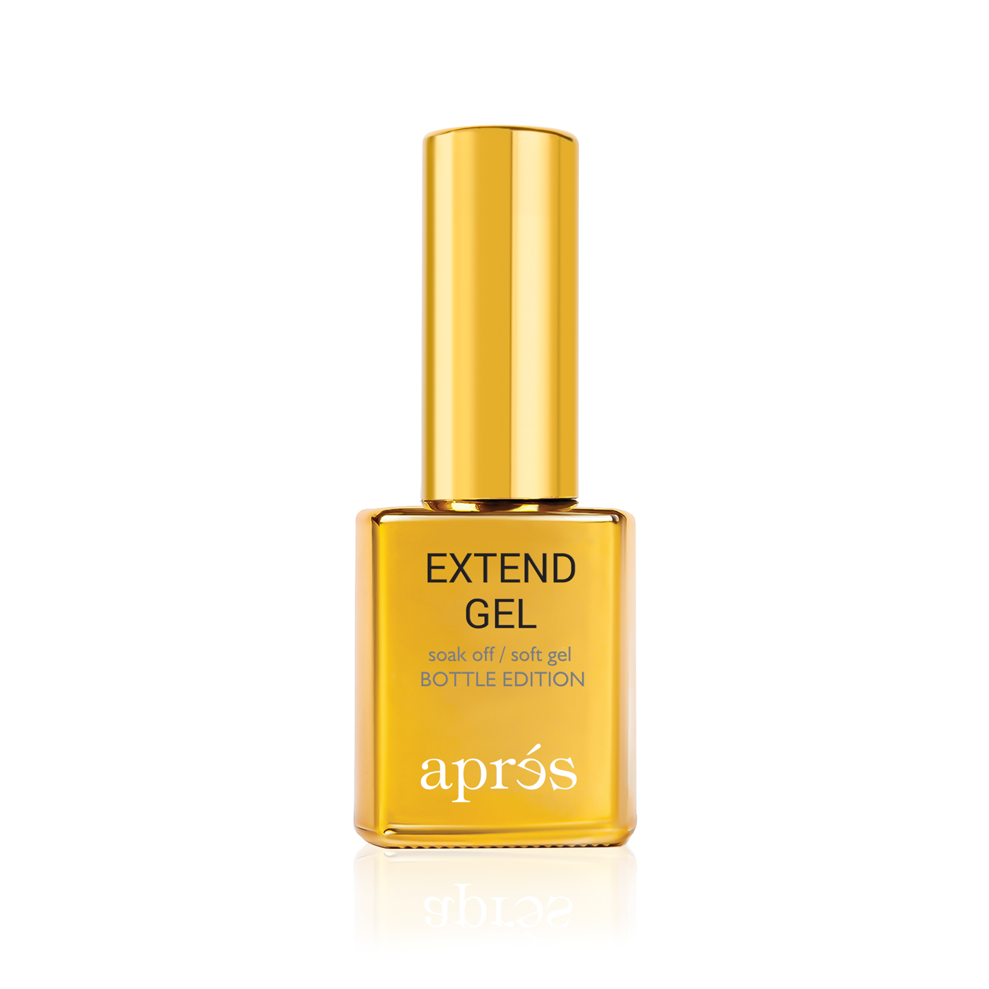 Apres extend gel gold bottle - 30ml - tips