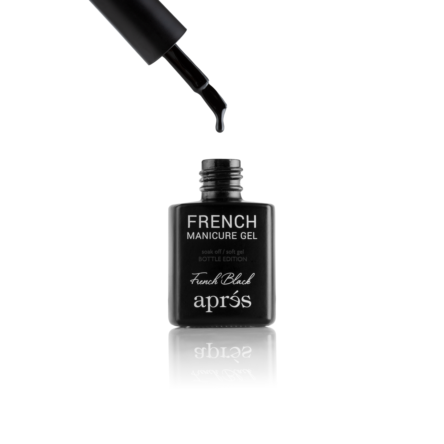Apres french manicure gel french black - nail tools