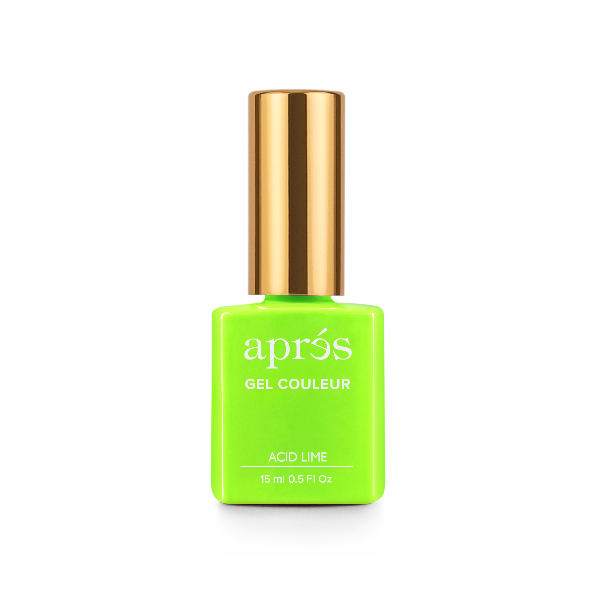 Apres gel color - acid lime j18 - gel polish
