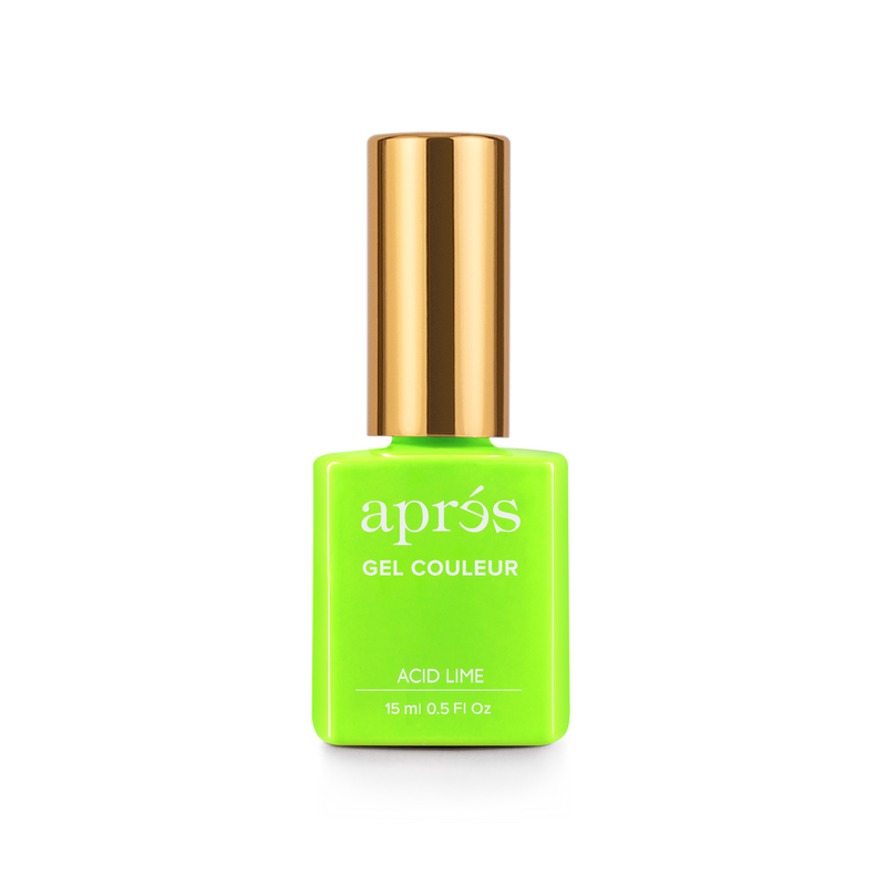 Apres gel color - acid lime j18 - gel polish