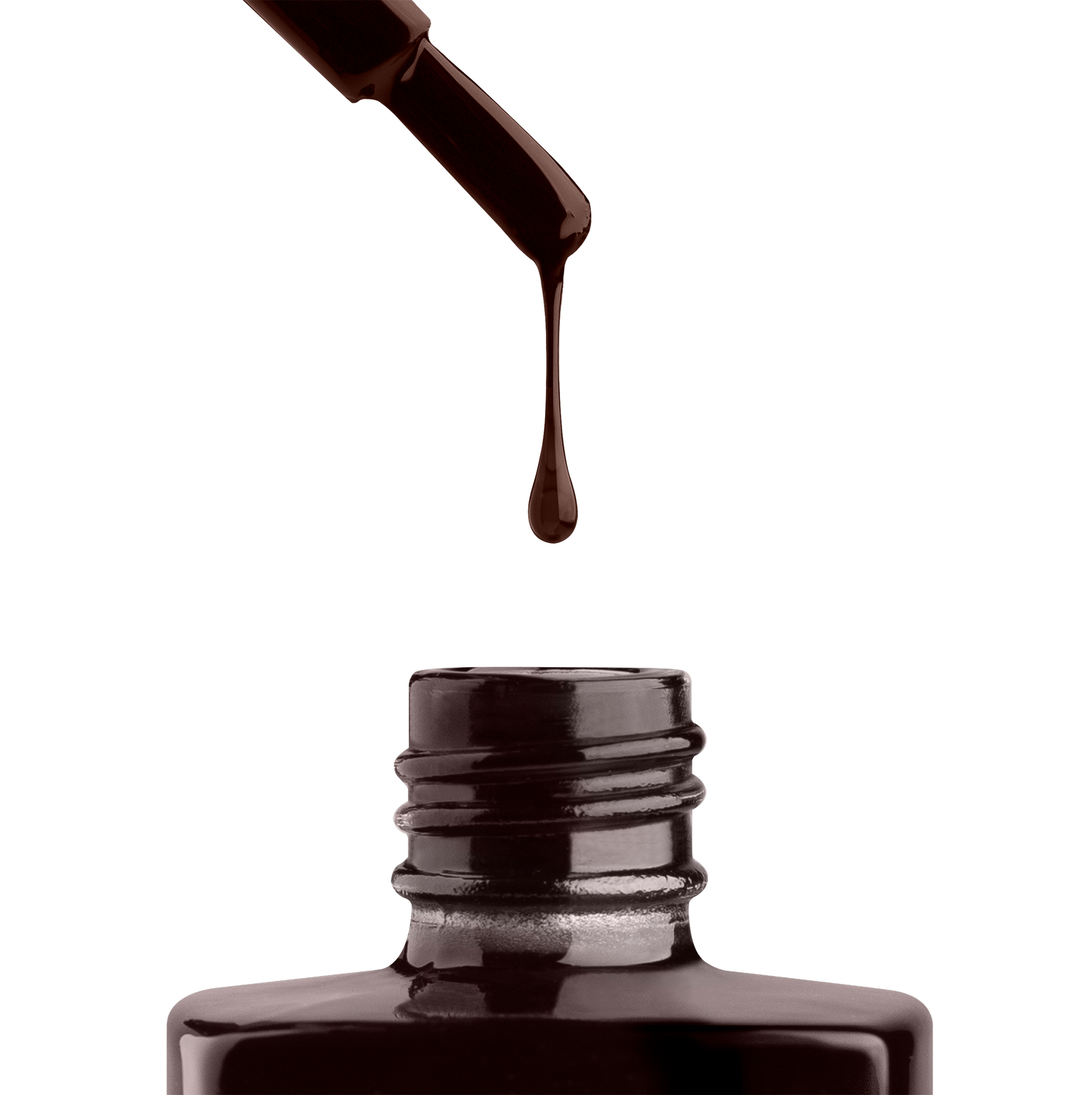 Apres gel color - chocolate syrup j12 - gel polish