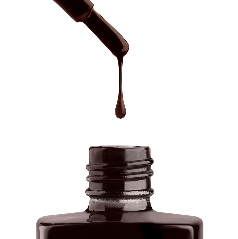 Apres gel color - chocolate syrup j12 - gel polish
