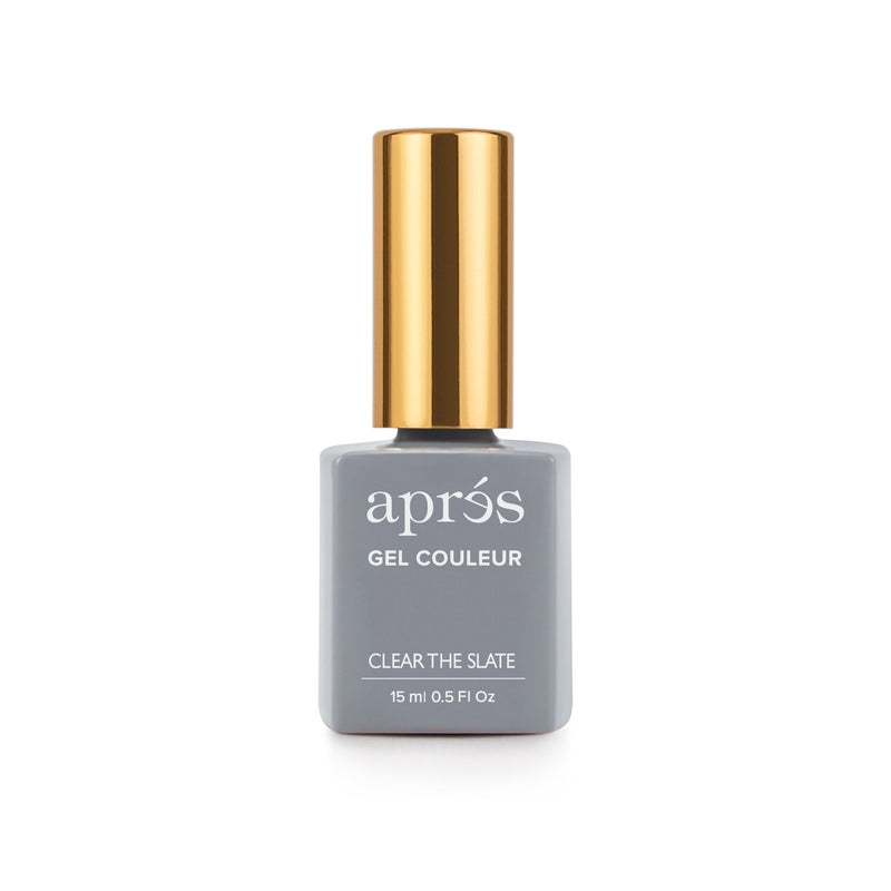 Apres gel color - clear the slate 328 - gel polish